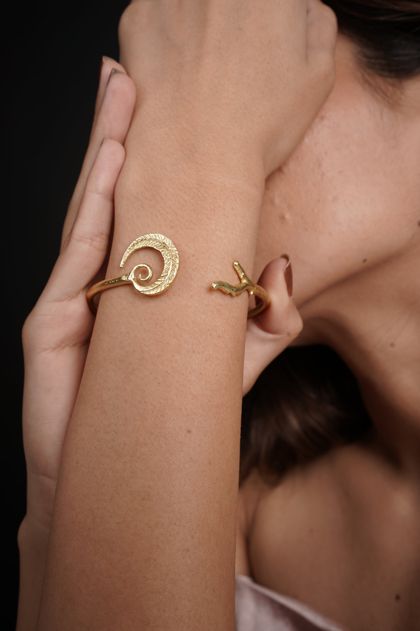 Curved Cuff Bracelet