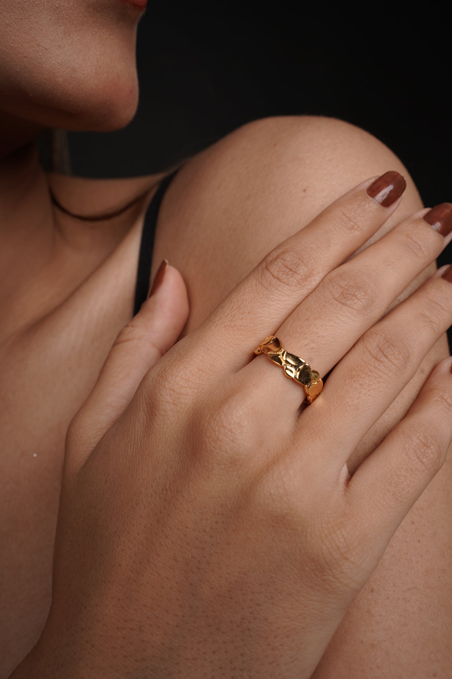 Ruffle Ring