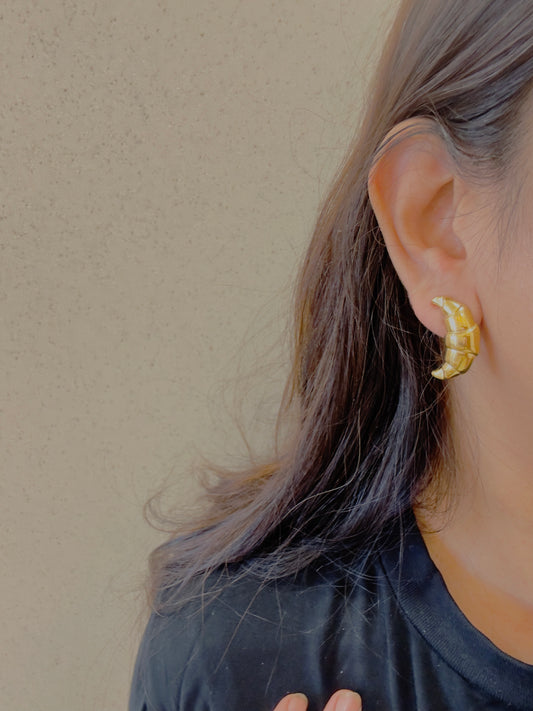 Croissant Earrings