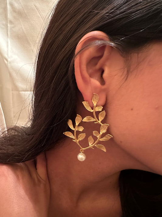 Vine Drop Earring