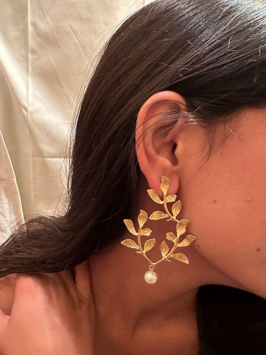 Vine Drop Earring
