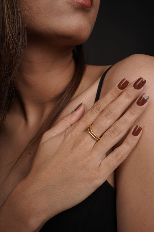Double Line Ring