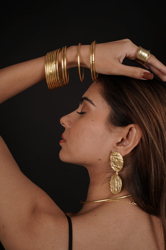 Gol Dangler Earring