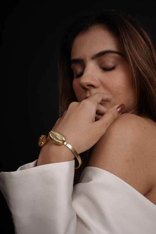 Shell Cuff Bracelet