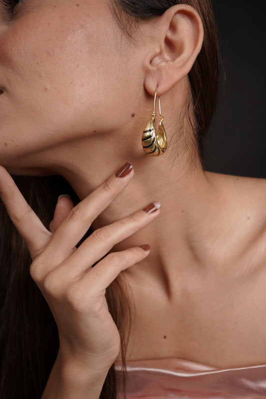 Melan Hoop Earring