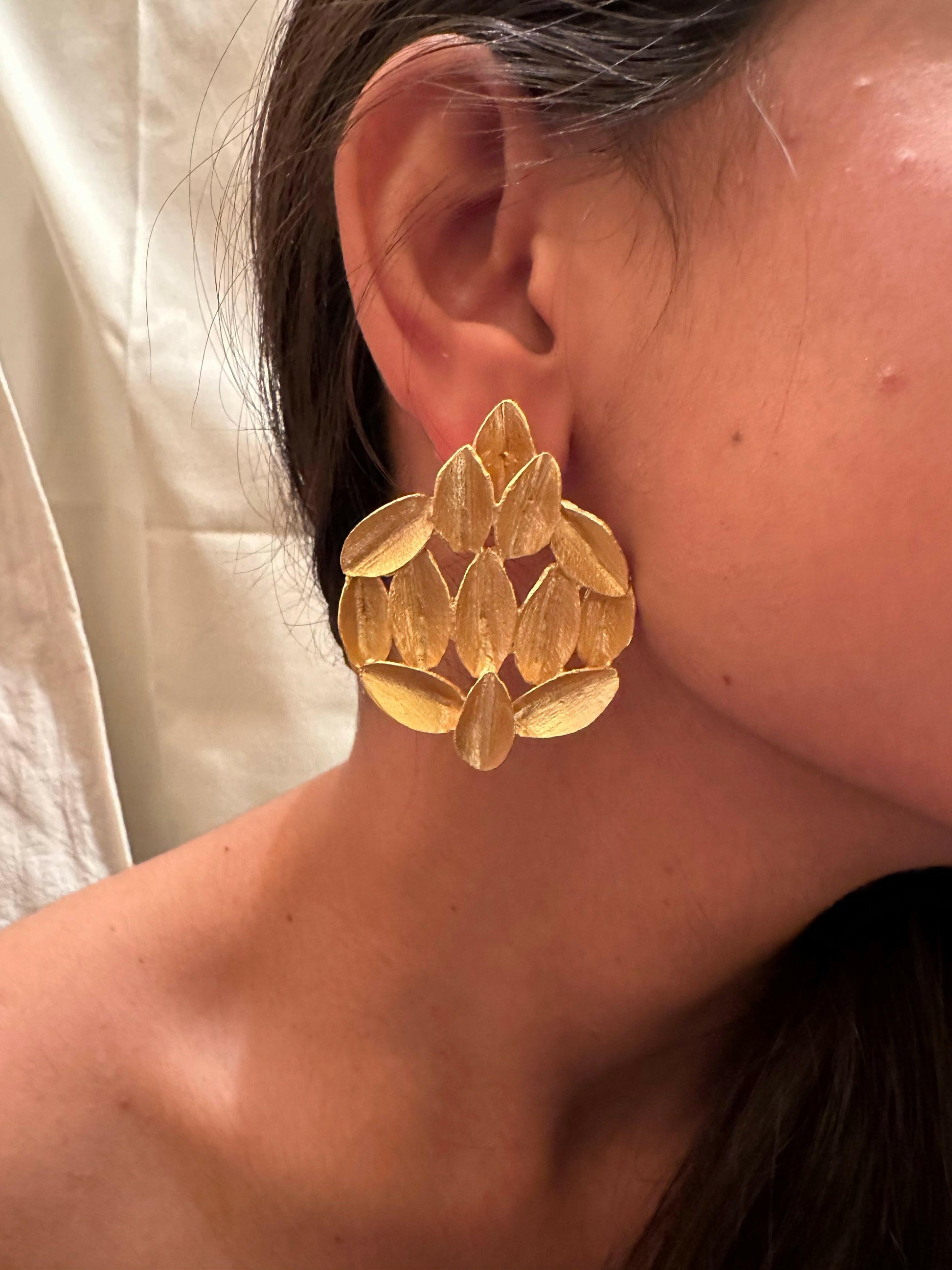 Brich Leaf Earring Mojewindia