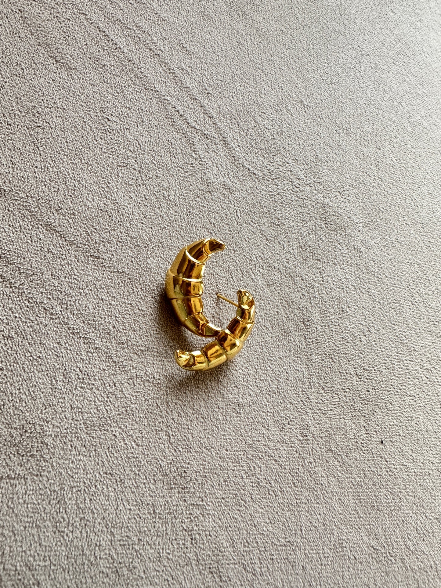 Croissant Earrings.