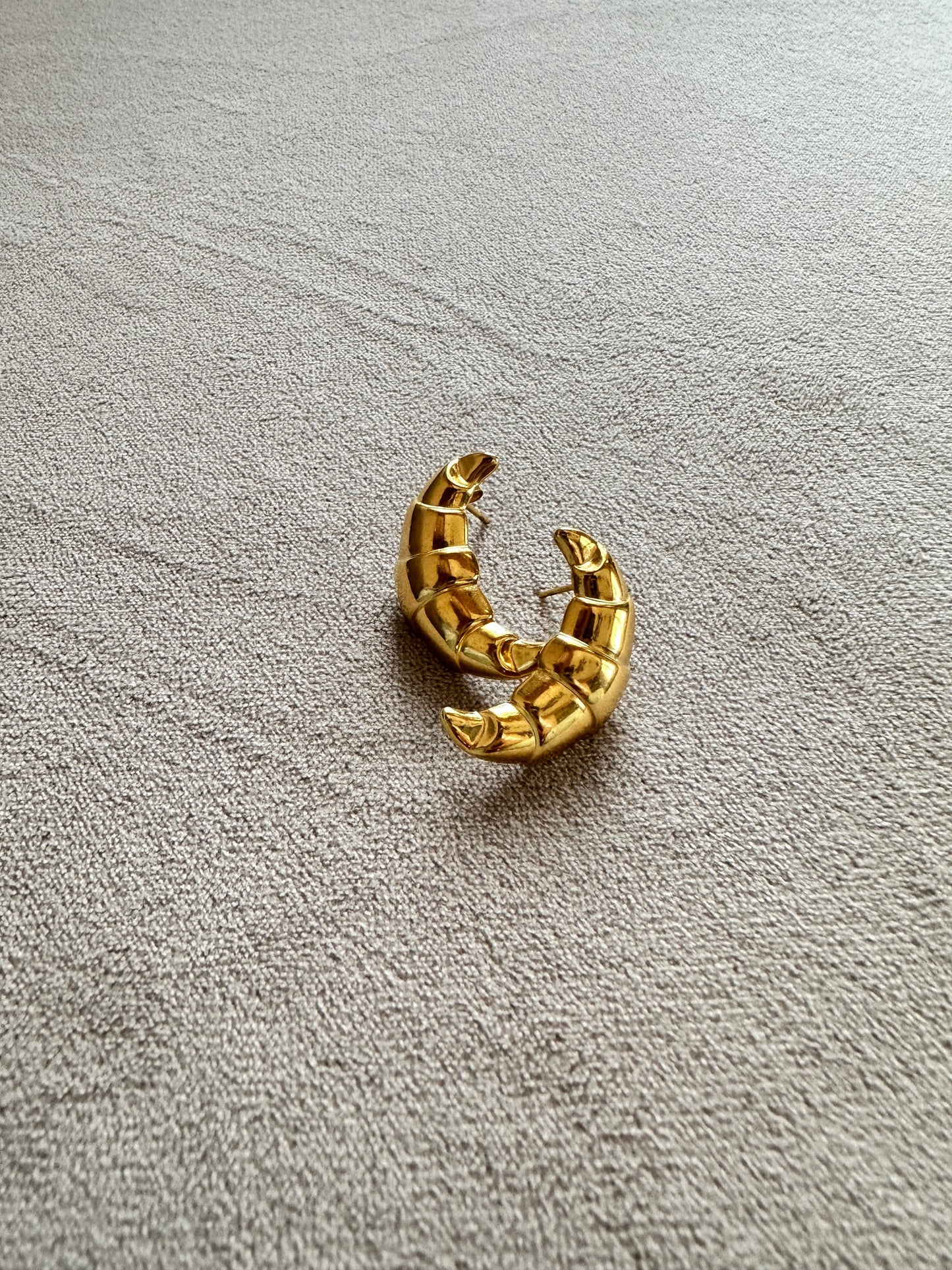 Croissant Earrings.