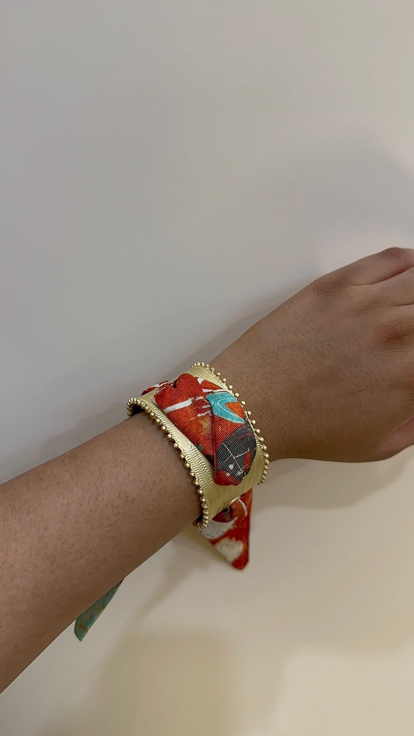 Silk Gold Bracelet.