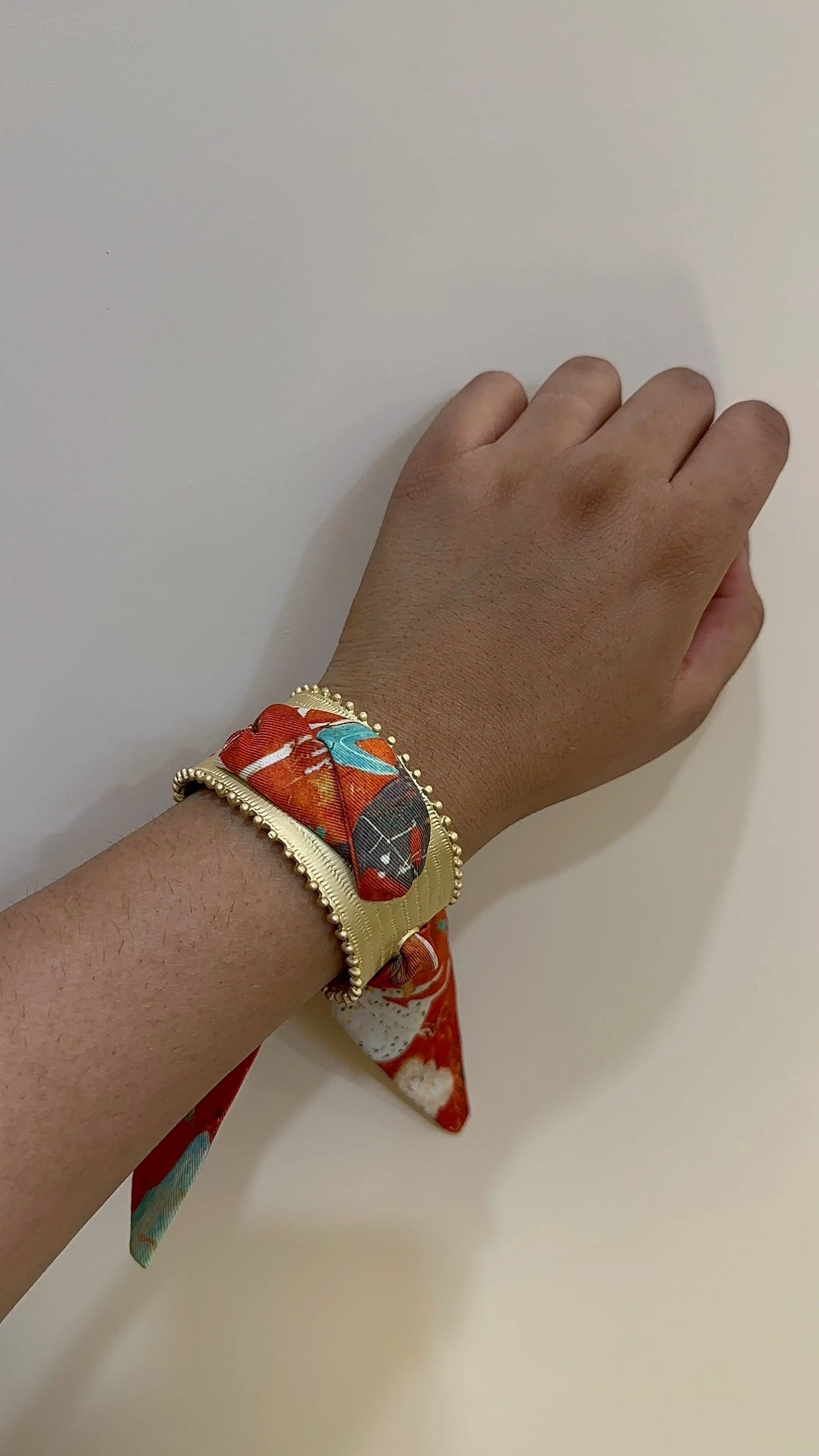 Silk Gold Bracelet.