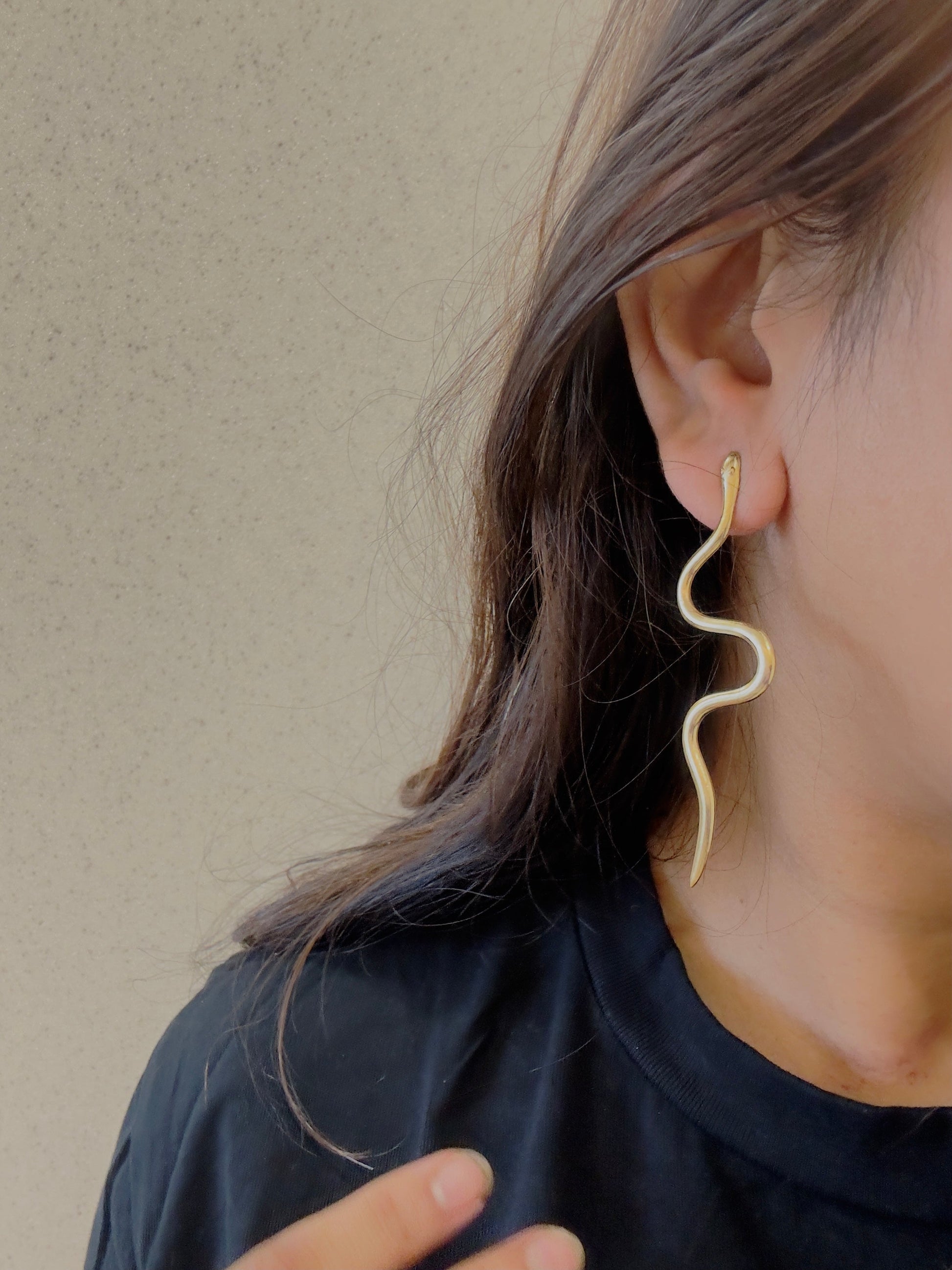 Snake Earring.