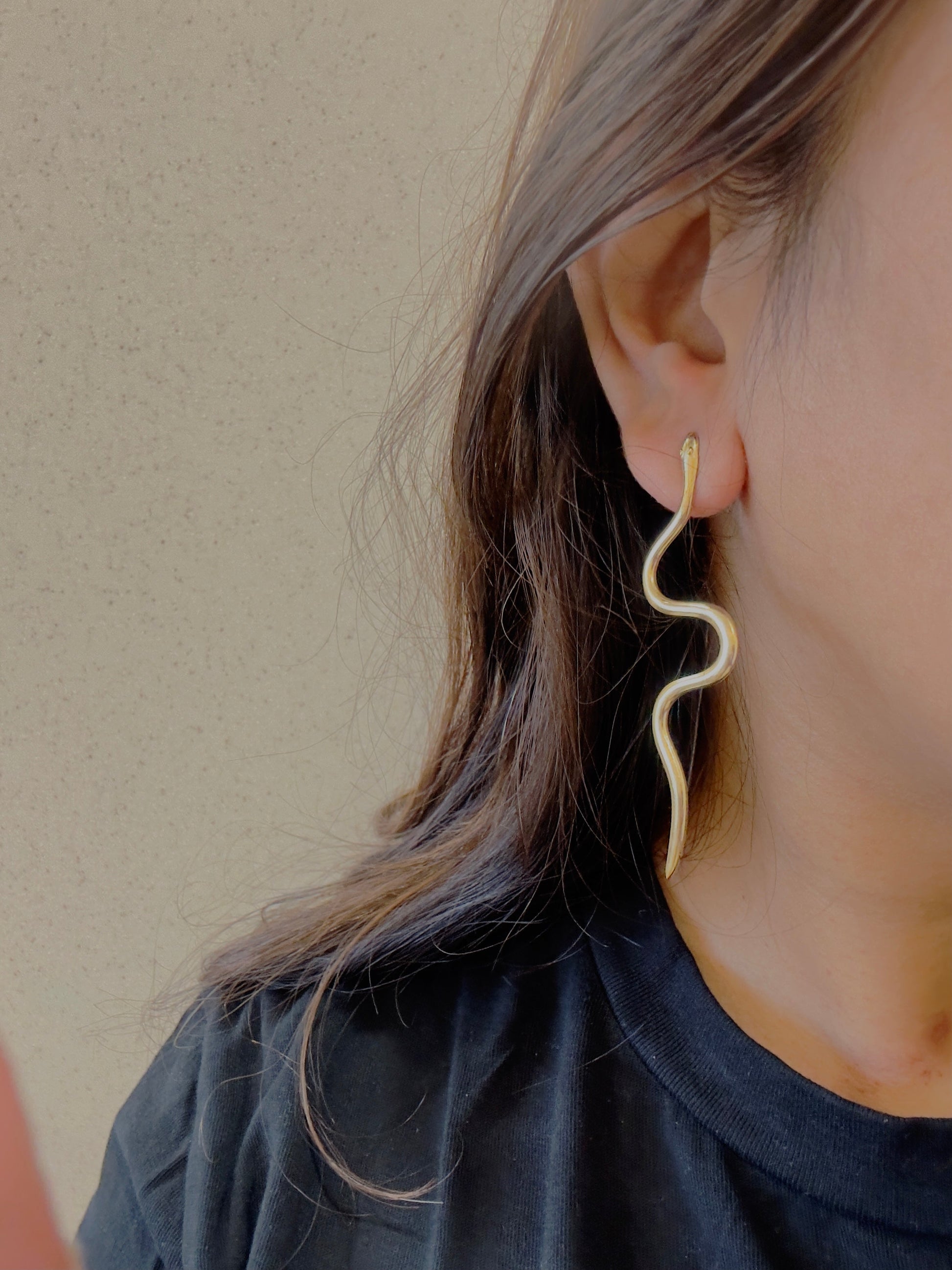 Snake Earring.